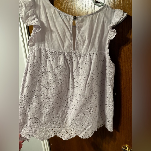 Lilac Lace Purple Blouse - Picture 2 of 5
